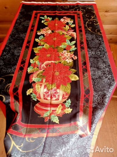 Панель для пэчворка новогодняя