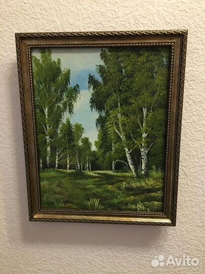 Картина «Солнечный летний этюд»