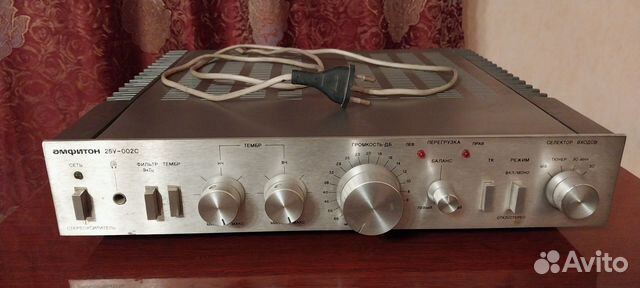 Усилитель Амфитон 25У-002С купить в Москве | Электроника | Авито