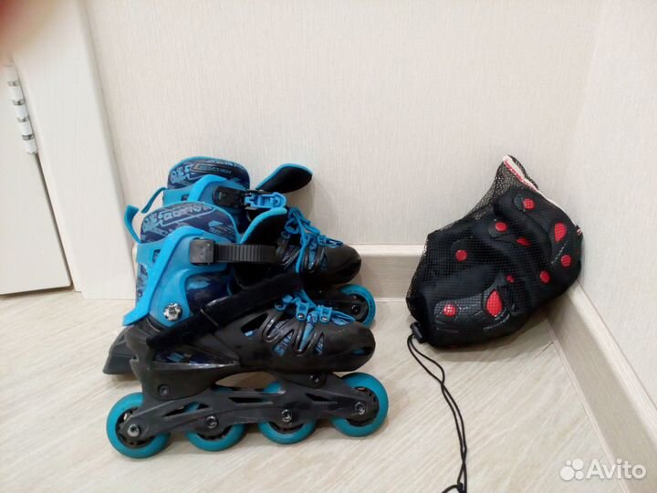 Детские ролики и защита