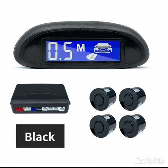 Парктроник для авто черный