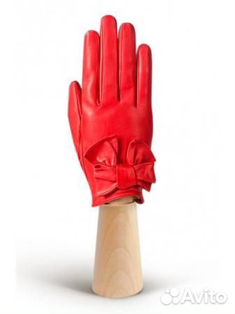 Перчатки, коралловый, р-р 7