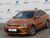 Kia Rio 1.6 AT, 2018, 82 000 км, с пробегом, цена 1 370 000 руб.