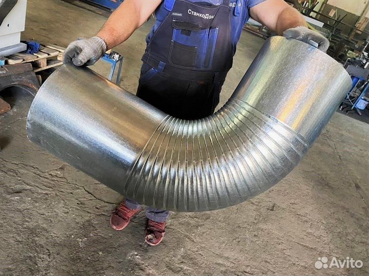 Гофроколено асг-220(коленогиб)