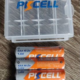 Аккумуляторные батарейки ааа pkcell 4 шт 1,6v