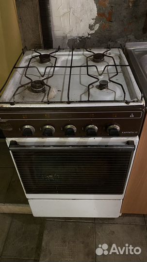 Газовая плита карпаты 12 б/у