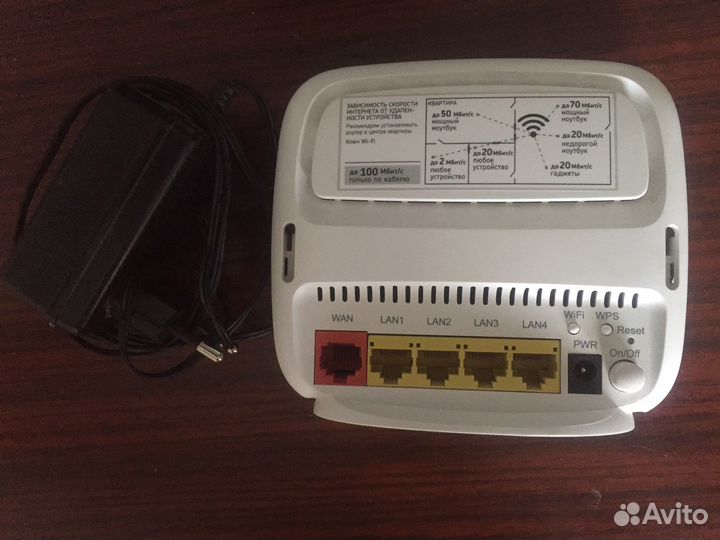 Wifi роутер дом ру