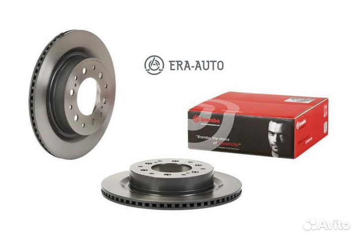 Brembo 09E77911 Диск тормозной toyota land cruiser 300 21- задн. 335мм