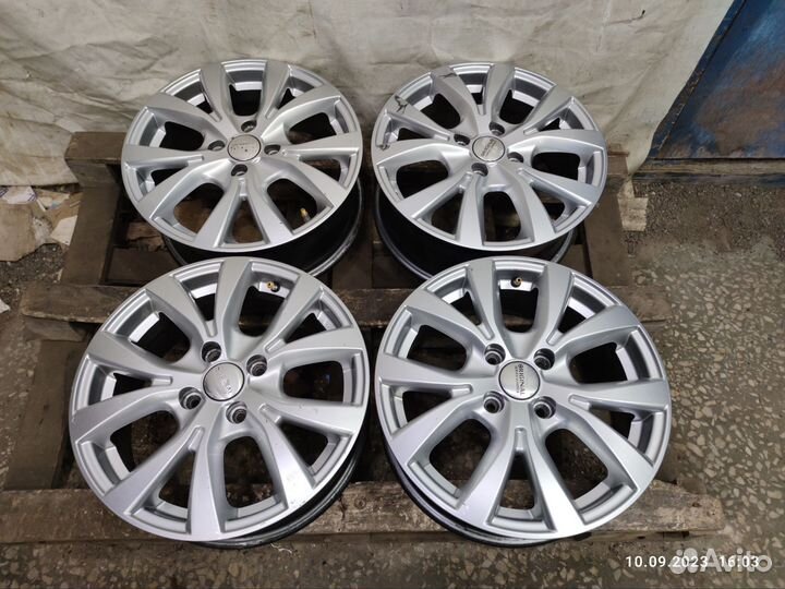 R15 ET48 DIA54.1 J6 4/100 Киа Рио