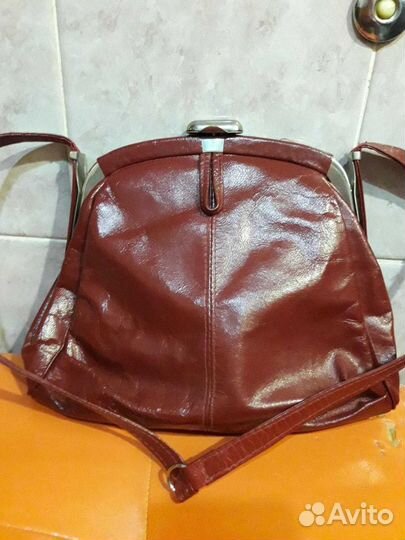 Сумки женские натуральная кожа. Винтаж 1985 год