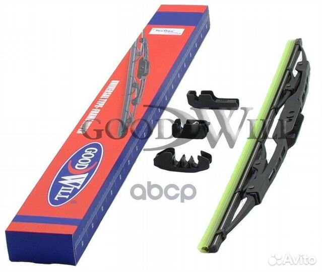 Щётка стеклоочистителя каркасная 24 дм - 600 мм