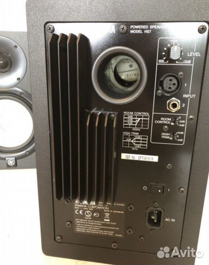 Yamaha HS 7. Студийные мониторы