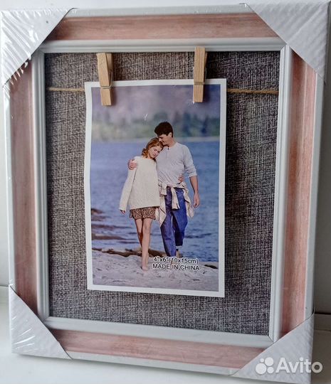 Фоторамка с прищепками