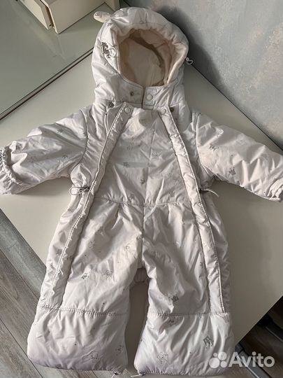 Зимний комбинезон трансформер 68-74