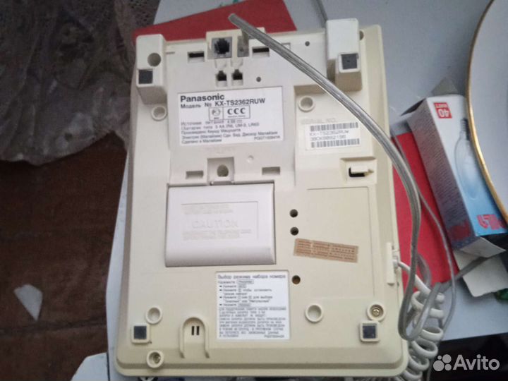 Телефон Panasonic KX-ts2362ruw