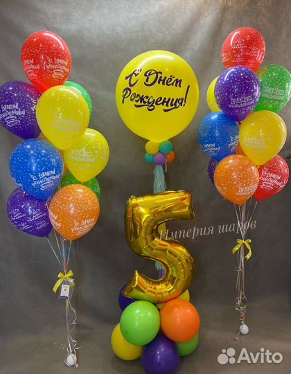 Воздушные шары с гелием