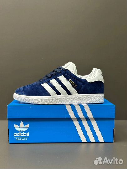 Кроссовки мужские Adidas Gazelle Blue