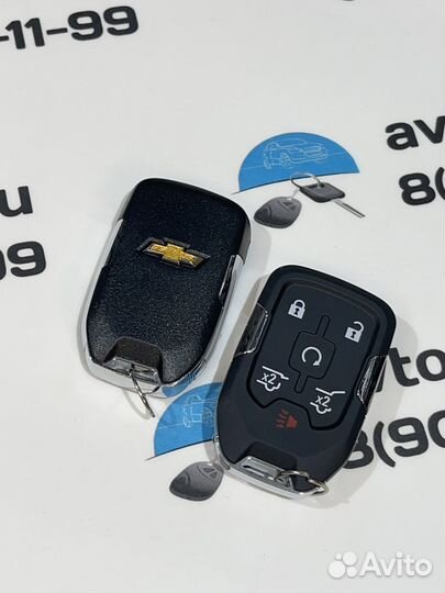 Корпус ключа Chevrolet Tahoe (Шевроле Тахо) с лого