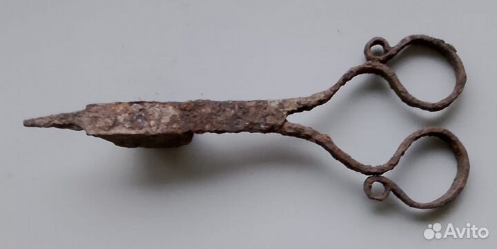 Ножницы кованые старинные. 18-19вв