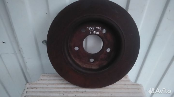 Диск тормозной задний Ford Focus 3