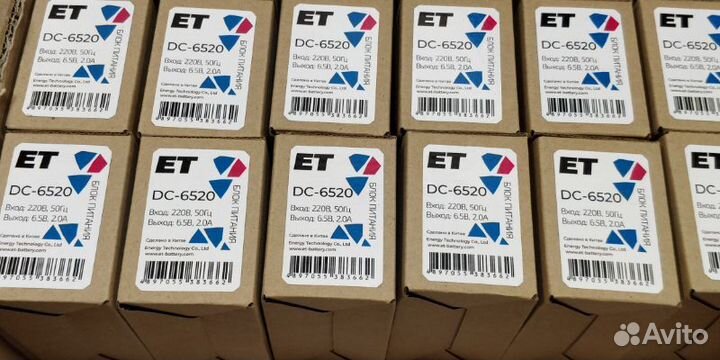 Блок питания 6.5В 2А (Адаптер ET DC-6520 )