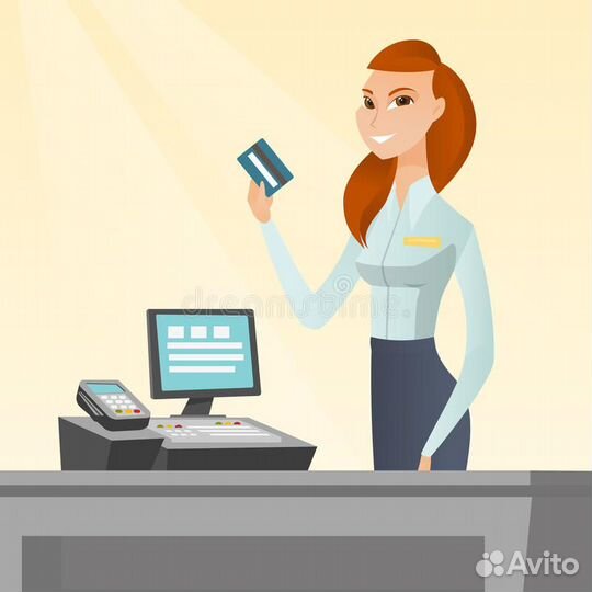 Кассир с еженедельной оплатой