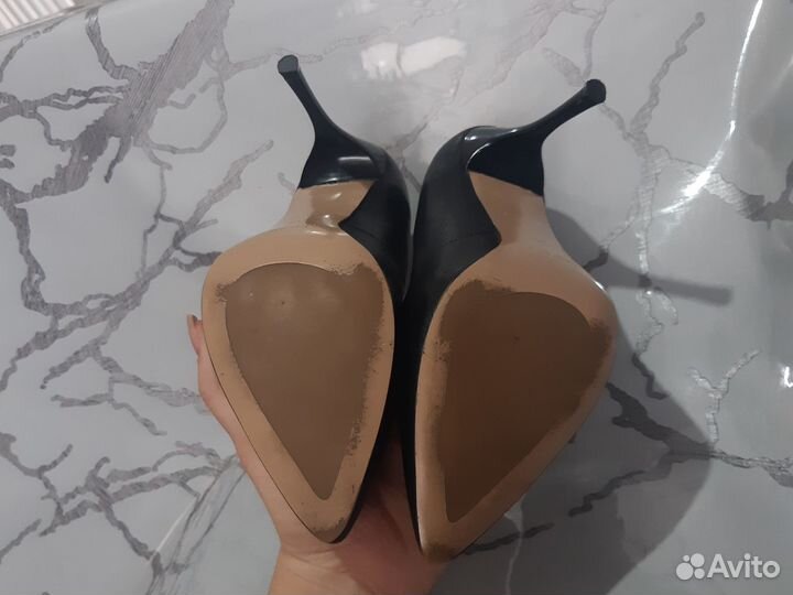 Туфли кожаные