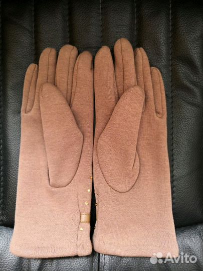 Перчатки трикотажные новые