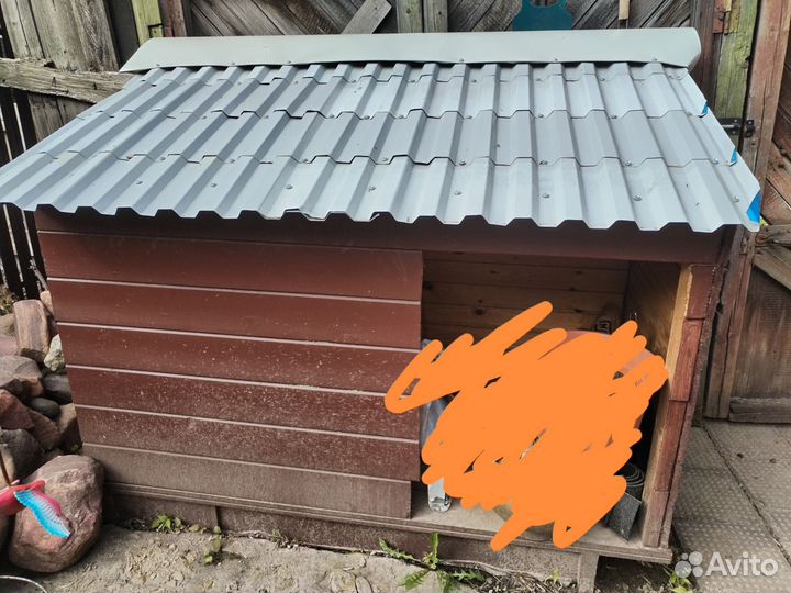 Будка для собаки утепленная