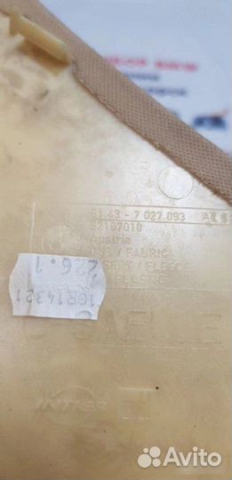 Обшивка стойки задняя левая Bmw 5 E60