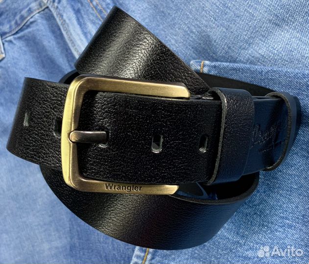 Ремень кожаный Wrangler