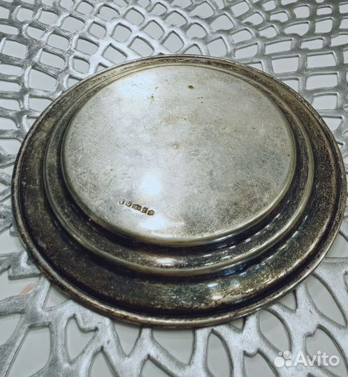 Масленка антикварная Англия