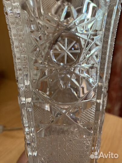 Хрустальная ваза
