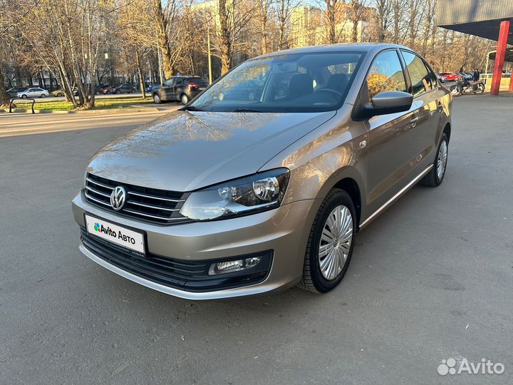 Volkswagen Polo 1.6 AT, 2017, 85 910 км