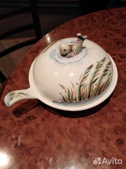 Блюдо Блинница с крышкой