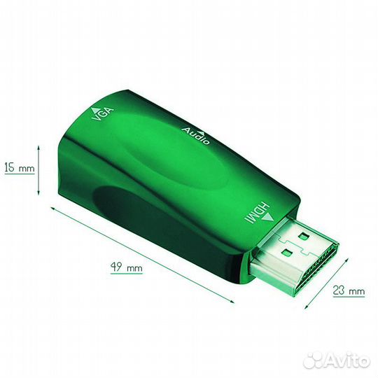 Конвертер hdmi-VGA