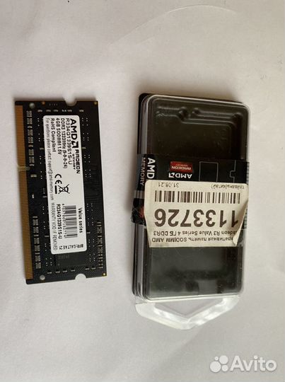 Оперативная память ddr3 для ноутбука 4gb