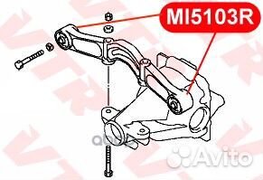 Сайлентблок опоры дифференциала MI5103R VTR