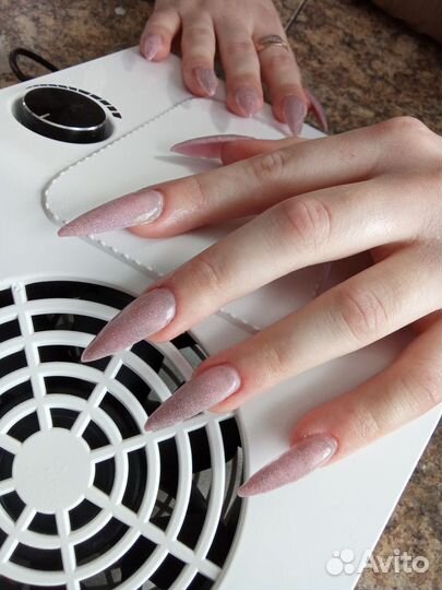 Наращивание ногтей на дому