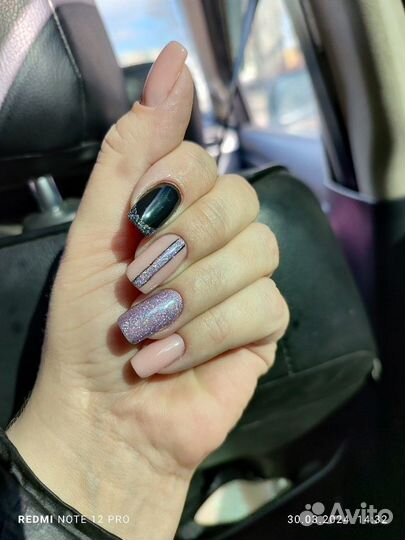 Наращивание ногтей, маникюр, гель лак