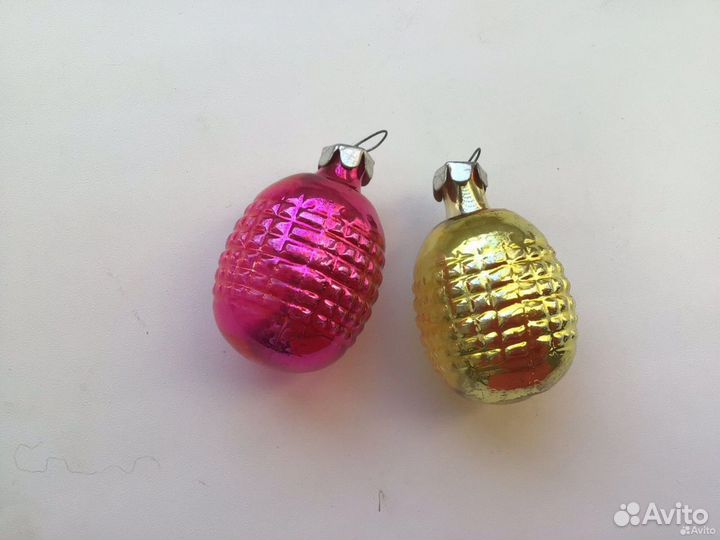 Елочные игрушки СССР