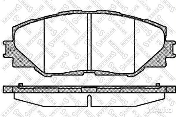 001 095B-SX 1234 00D2268-01224575 SBS колодки