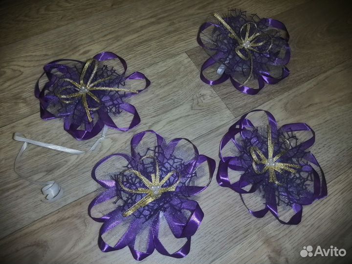 Украшения на свадебную машину