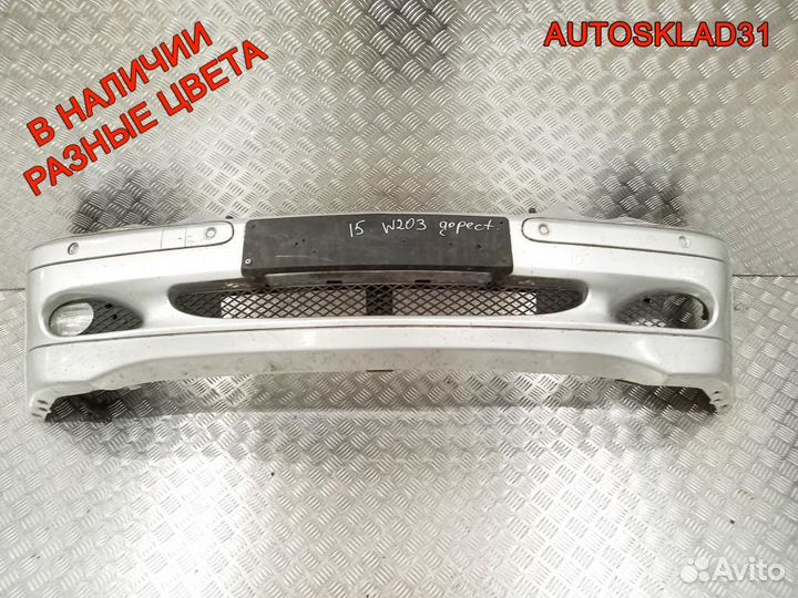 Бампер передний Mercedes Benz W203 Дорестайлинг