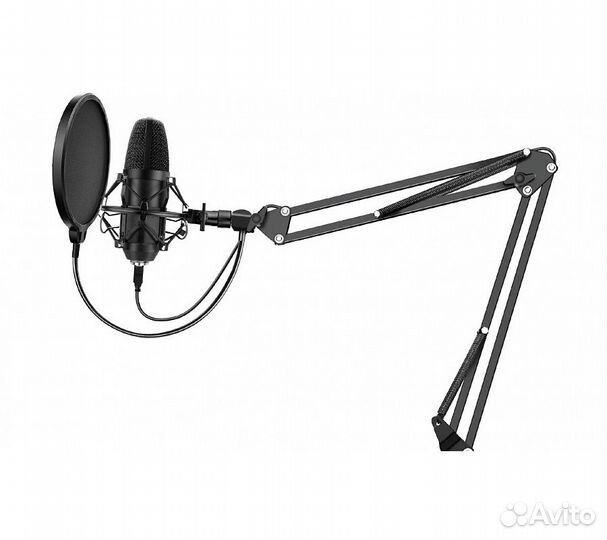 Микрофон SunWind SW-SM400G, черный