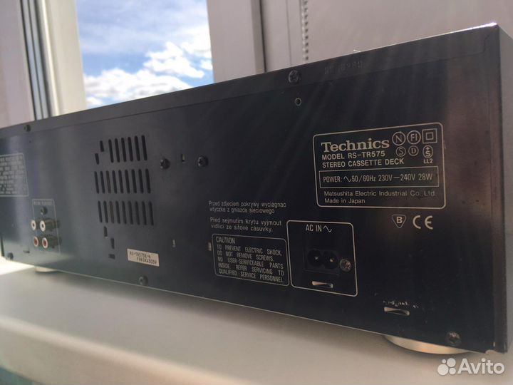 Дека кассетная Technics RS-TR575