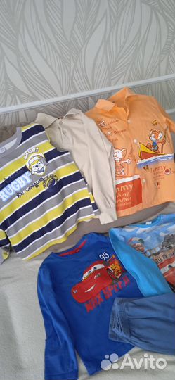 Детские вещи пакетом на мальчика 4-6 лет