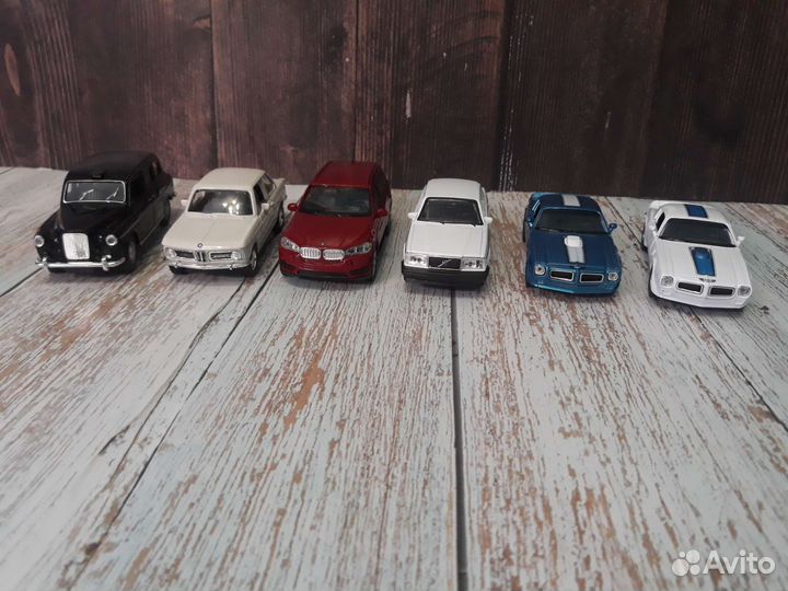 Машинки Welly новые