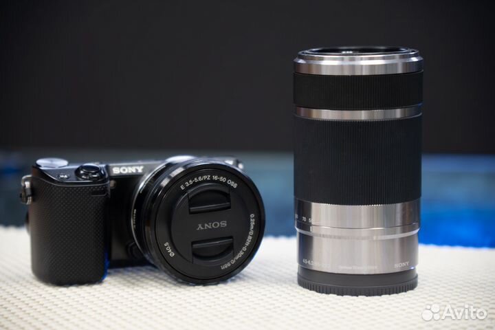 Sony Alpha NEX-5R kit 16-50mm+55-210mm (Б.У)