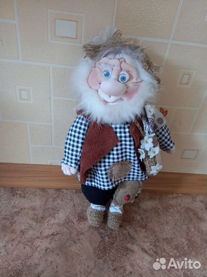 Интерьерная кукла ручной работы